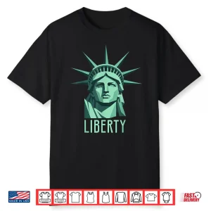 Patriotic Statue Of Liberty 250 Years Anniversary Of America Shirt