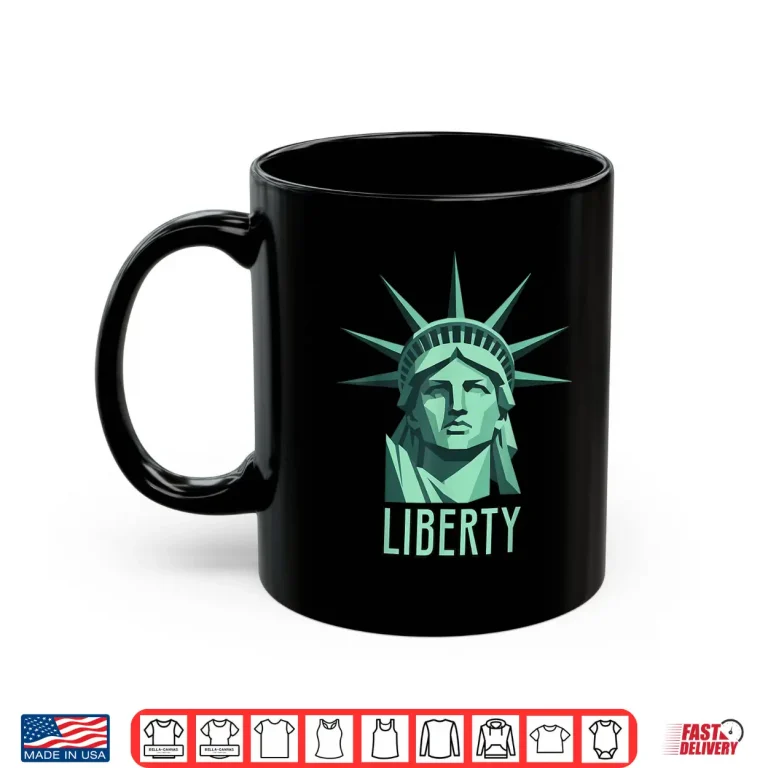 Mug Patriotic Statue of Liberty 250 Years Anniversary of America Shirt