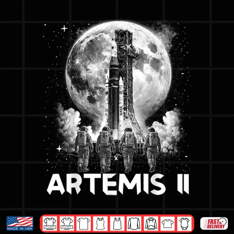 Design Artemis 2 Launch Back to The Moon 2026 Shirt