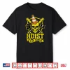 Pirates Hoist The Cone Funny Pirate Traffic Cone Graphic Shirt