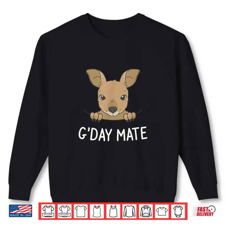 Sweatshirt GDay Mate Kangaroo Shirt