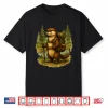 Hiking River Otter Backpacking Animals Outdoor Animal Humor Shirt
