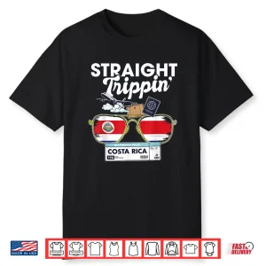 Straight Trippin’ Costa Rica Vacation Tour Travel Trip Shirt
