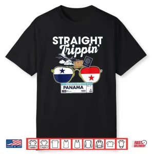 Straight Trippin’ Panama Vacation Tour Travel Trip Matching Shirt