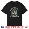 Withlacoochee Forest Florida Hiking Backpacking Raccoon Shirt