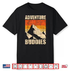 Adventure Buddies Traveler Buddy Backpacking Camping Hiker Shirt