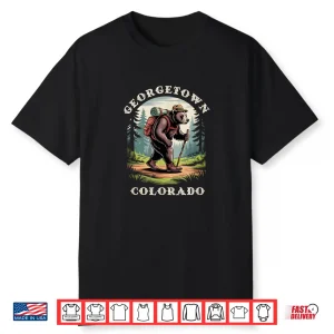 Georgetown Colorado Co Mountains Hiking Backpacking Bear Shirt