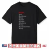 Hello In Different Languages Travel Backpacking Shirt