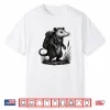 Hiking Opossum Backpacking Animals Funny Cottagecore Shirt