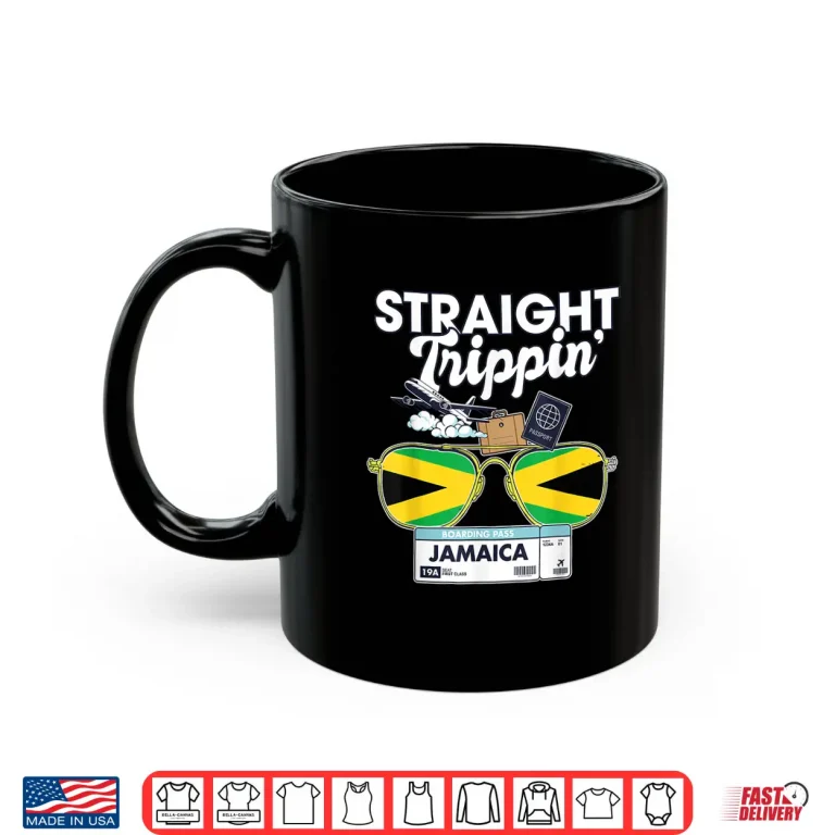 Mug Straight Trippin Jamaica Vacation Tour Travel Trip Matching Shirt