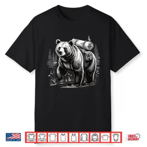 Bear Hiker Grizzly Hiking Shirt