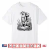 Hiking Otter Funny Cottagecore Backpacking & Backpacker Shirt
