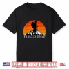 I Hiked That Funny Hiking Backpacking Camping Vintage Sunset Shirt