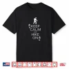 Keep Calm And Hike On Hiking And Backpacking T Shirt