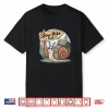 Slow Hiking Club Snail Funny Outdoors Backpacking Trail Walk Shirt
