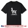 Trek Llama Word Art Hiking Andes & Backpacking Design Shirt