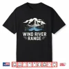 Wind Rivers Range Hiking Camping Climbing Wilderness Trails Shirt