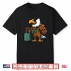 Funny Eagle Tourist Birds Animals Lover Eagle Backpacking Shirt