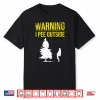Funny I Pee Outside Gift For Camping Boys Teens Kids Camper Shirt