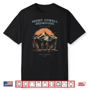 Henry Cowell Redwoods State Park Backpacking Hiking Shirt