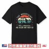 Mountains Are Calling & I Must Go Hiking Backpacking Shirt