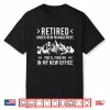 Retired Humor Hiking Backpacking Funny Retirement Plan Shirt