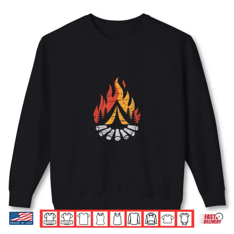 Sweatshirt Rustic Campfire Shirt