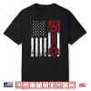 Car Enthusiast American Flag Piston Muscle Car Gift Shirt
