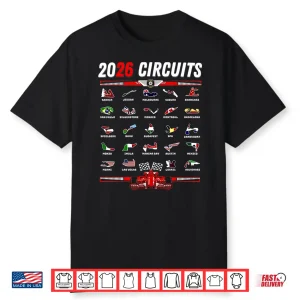 Race Car Enthusiast Motorsport Racing Fan Flags Shirt