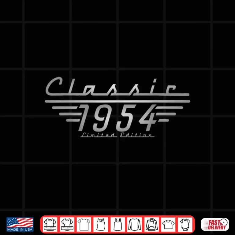 Design 70th Birthday Classic Limited Edition 1954 70 year old Shirt