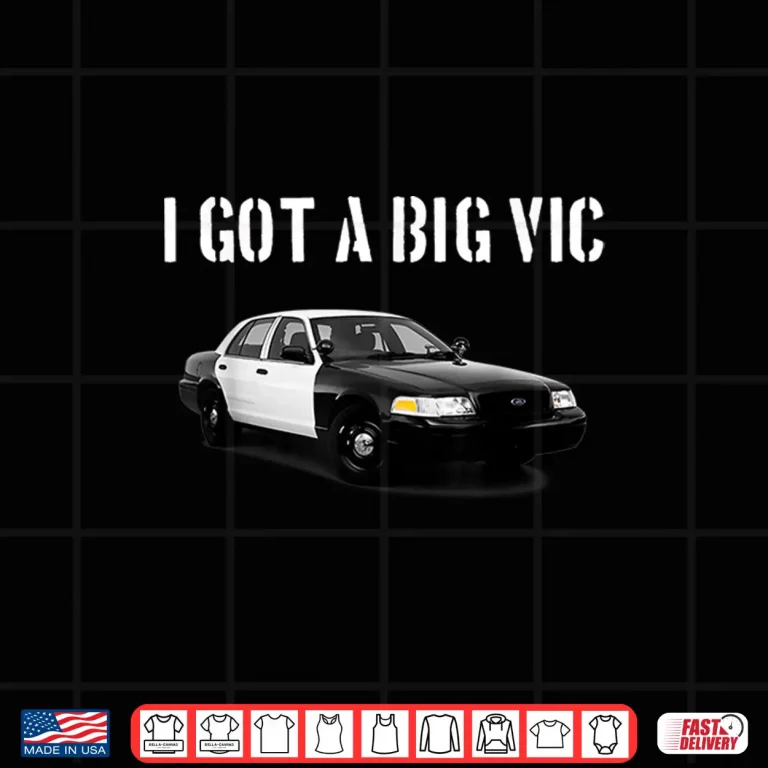 Design Crown Vic Funny P71 Punny Car Enthusiast Shirt