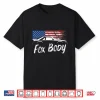Foxbody 5.0 American Flag Stang Muscle Car Shirt Shirt