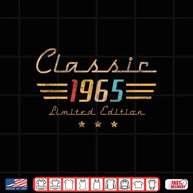 Design 60 Year Old Gift Classic 1956 Limited Edition 60th Birthday Shirt