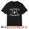 Car Enthusiast Dog Lover Easily Distracted By Cars And Dogs Shirt