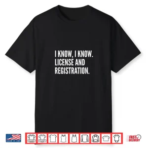 Funny Car Racing Shirt   Motorcycle Enthusiast Tee