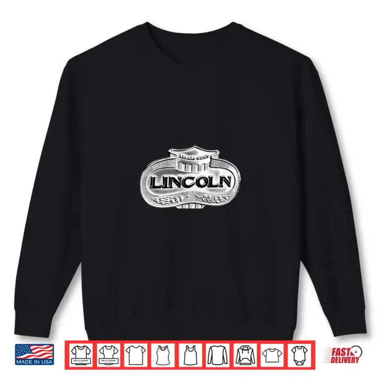 Sweatshirt Lincoln Car Logo Vintage Shirt