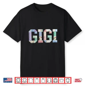 Gigi Patchwork Style Floral Quilted Design Shirt