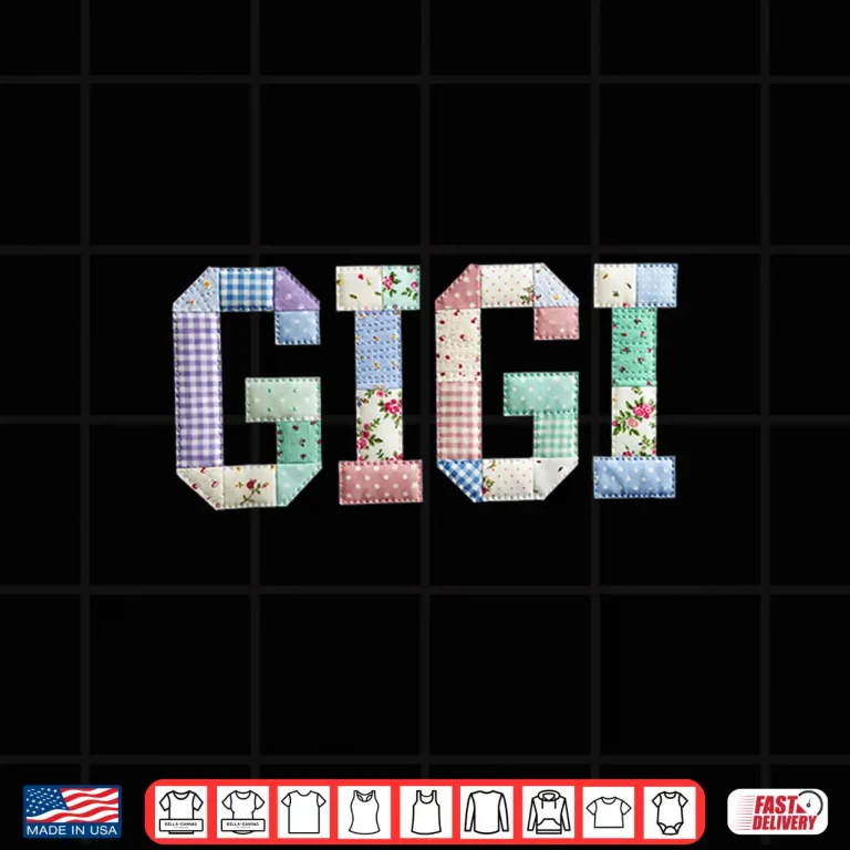 Design Gigi Patchwork Style Floral Quilted Design Shirt