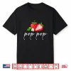 Strawberry Pop Pop First Birthday Family Funny Strawberry Shirt
