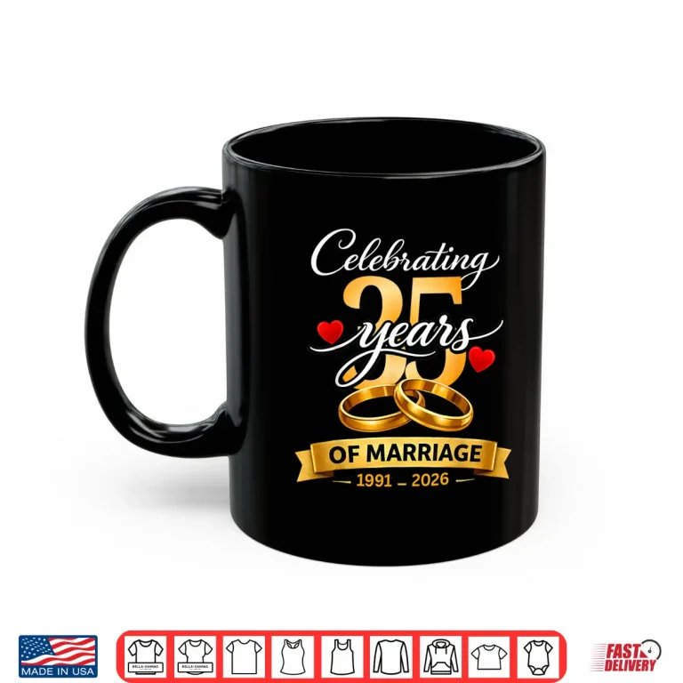 Mug 35 Years of Marriage 35th Anniversary 1991 2026 Shirt Shirt 2