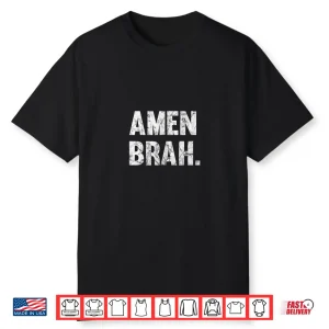 Amen Brah Surfer Hawaii Hawaiian Shirt