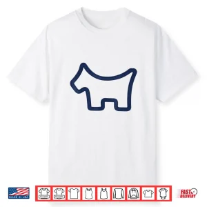 Scottie Blue Dog Shirt