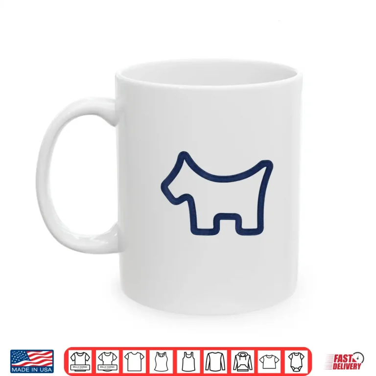 Mug Scottie Blue Dog Shirt 3