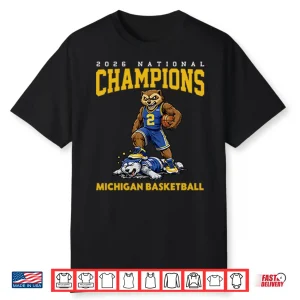 2026 Michigan Basketball Champions Shirt