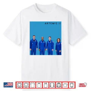 Artemis Ii Astronaut Nasa Mission Shirt