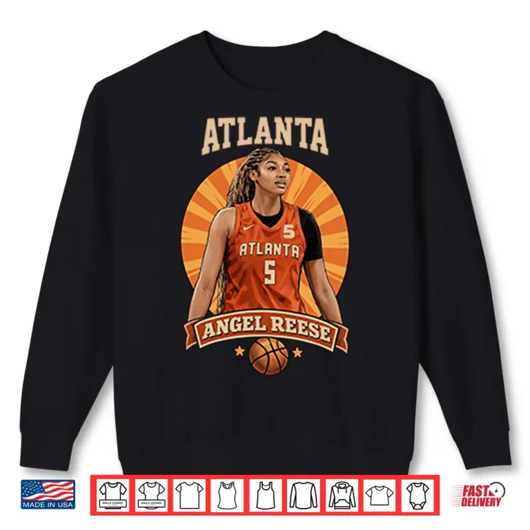 Angel Reese Atlanta Dream Basketball Shirt 1 Sweatshirt Angel Reese Atlanta Dream Basketball Shirt