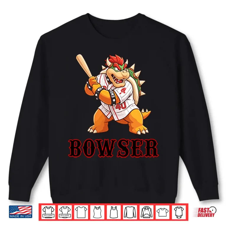 Sweatshirt Caleb Durbin Bowser Shirt