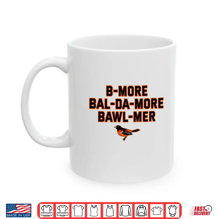 Mug Baltimore Accent Bmore Balda More Bawlmer Shirt