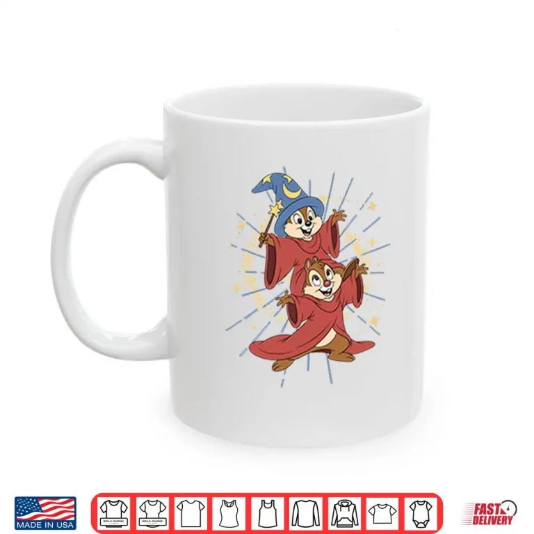 Mug Chip And Dale Wizard Shirt