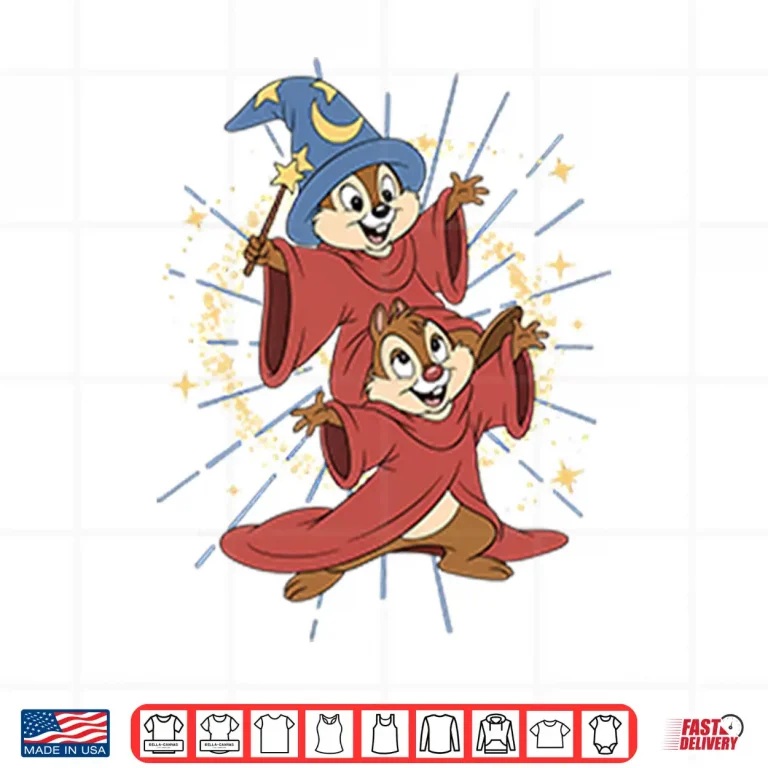 Design Chip And Dale Wizard Shirt